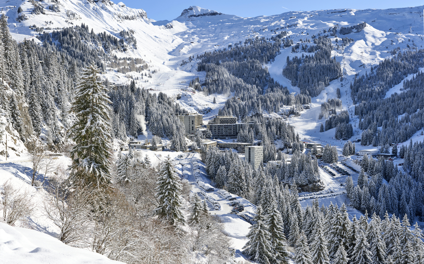 La station Flaine © Myr Muratet 